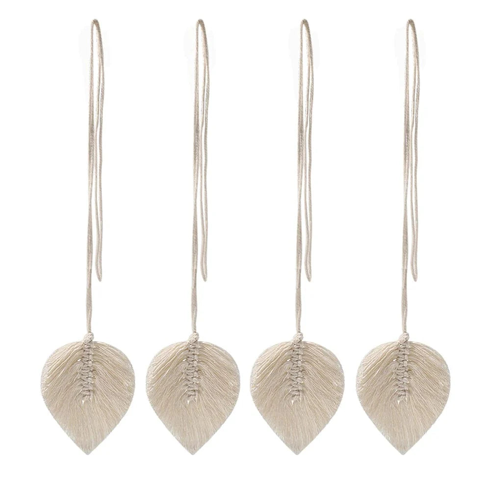 Embrasse rideau style bohème feuilles