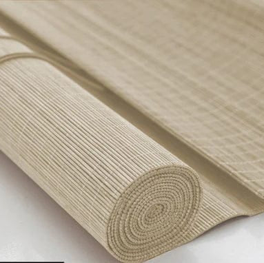 Rideau bambou blanc zen et tranquille