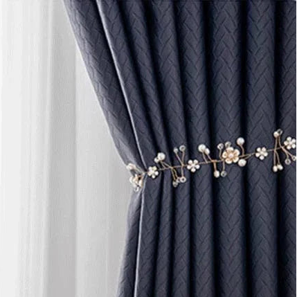 Rideau chambre bleu occultant tendre nuit