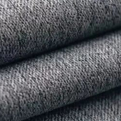 Rideau chambre gris foncé en lin