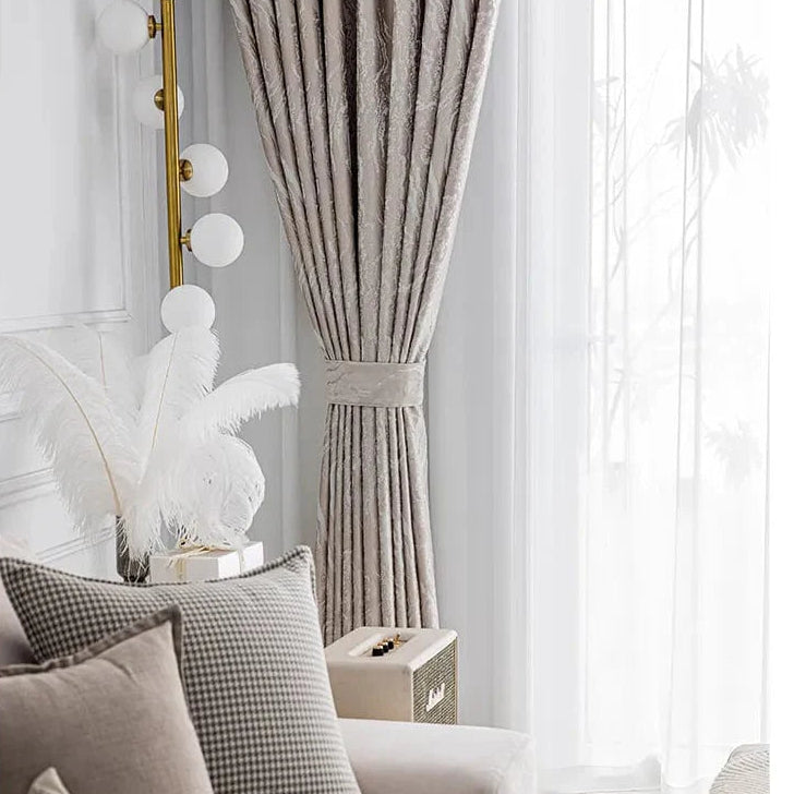 Rideau chambre luxe de sieste