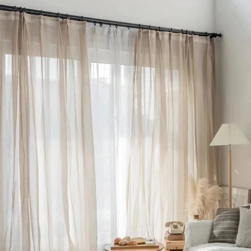 Rideau lin classique