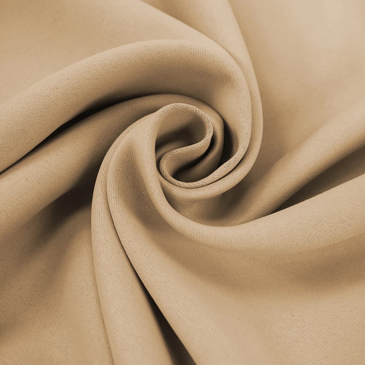 Rideau thermique et occultant beige classique