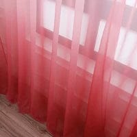 Voilage dégradé rose