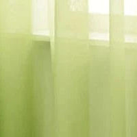 Voilage dégradé vert