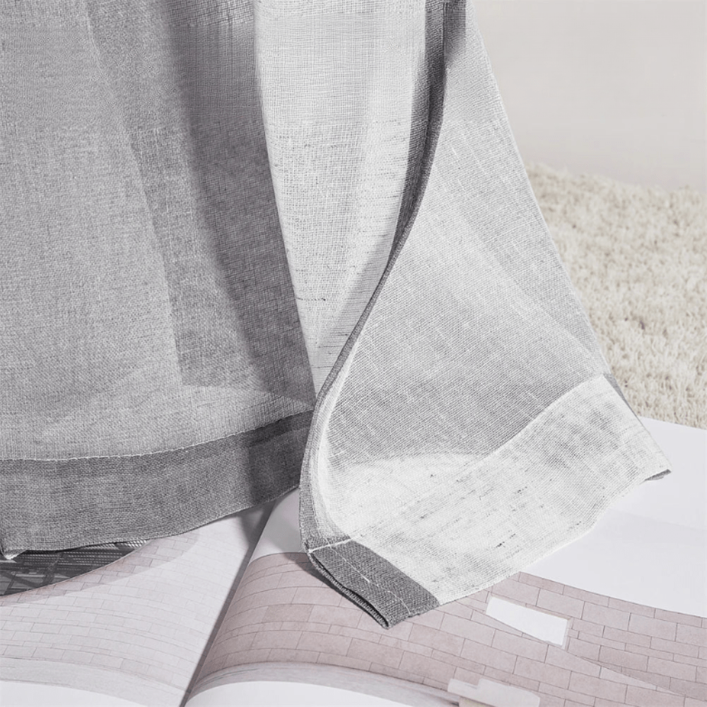 Voilage salon coloré élégant