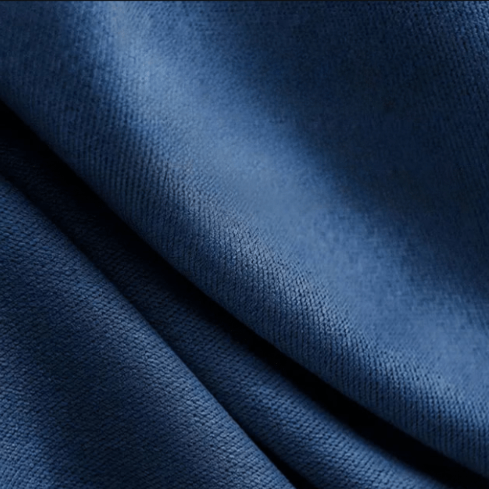 Rideau chambre bleu nuit en lin