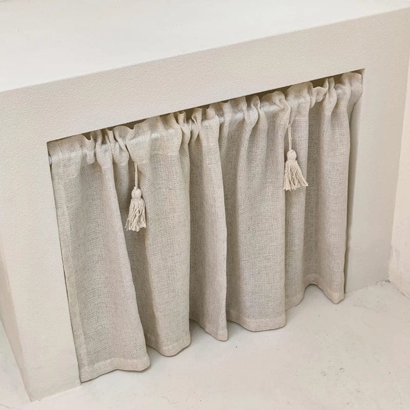 Rideau cuisine pour renfoncement