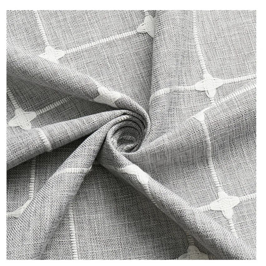 Rideau de douche blanc chic